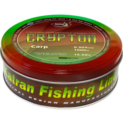 Леска Katran Crypton Carp 1000m (camo) 0.309mm 15.5lb/7.03kg