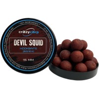 Бойли Варенi Crazy Carp Hookbaits 15mm Devil Squid 125g