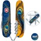 Ніж Victorinox Spartan Ukraine 91мм,13функ ,Чарівне перо Жар-Птиці