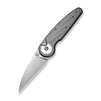Ніж складаний туристичний Civivi Starflare, (8.4 см) Nitro-V / Aluminum сірий