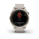 Смарт-годинник Garmin fenix 7S Pro Sapphire Solar Edition ніжно-золотистий зі світло-пісочним ремінцем