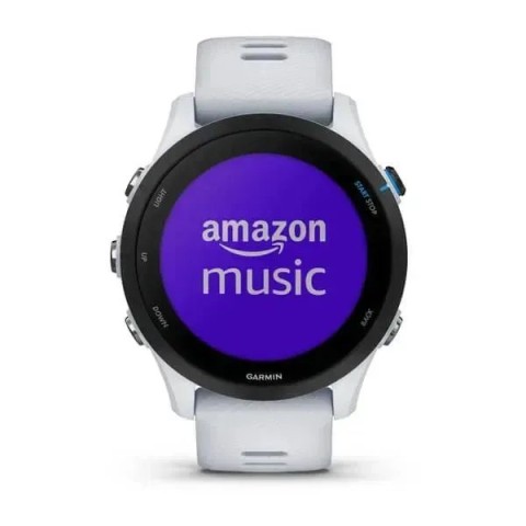 Смарт-годинник Garmin Forerunner 255 Music білий камінь