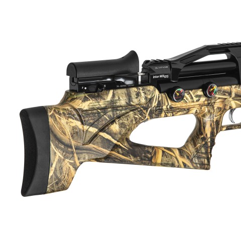 Пневматична Редукторна PCP гвинтівка  Aselkon MX10-S Camo Max 5  кал. 4.5