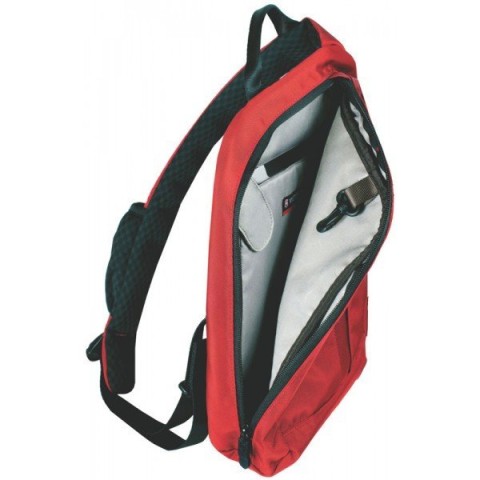 Сумка Victorinox Travel Accessories 4.0 Gear Sling верт. наплічна с RFID захистом Черв. (24x34x10)