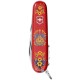 Ніж Victorinox Camper Ukraine 91мм,13функ,черв ,Українські мотиви