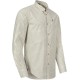 Рубашкa Blaser Active Outfits Sauer Shirt Men 23 L creme/dark brown checked