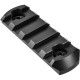 Планка Leofoto M-LOK Picatinny 5 slot Алюміній ц:blk