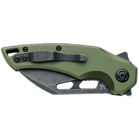 Нож Fox Atrax Aluminium ц:olive