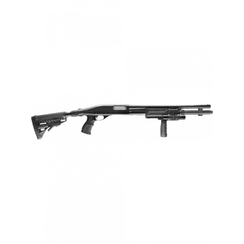 Цівка Fab Defense для Remington 870, 3 планки, чорна