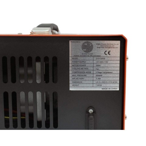 Z9.6.082 Компрессор высокого давления ZBROIA Portair S PCP 300 Bar (12v/110v/220v)