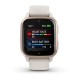 Смарт-годинник Garmin Venu Sq 2 Music Edition айворі з персиково-золотистим безелем