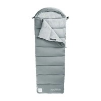 Спальник з капюшоном Naturehike M180 NH20MSD02, правий, сірий
