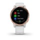 Смарт-часы Garmin vivoactive 4S белые с розово-золотистым безелем