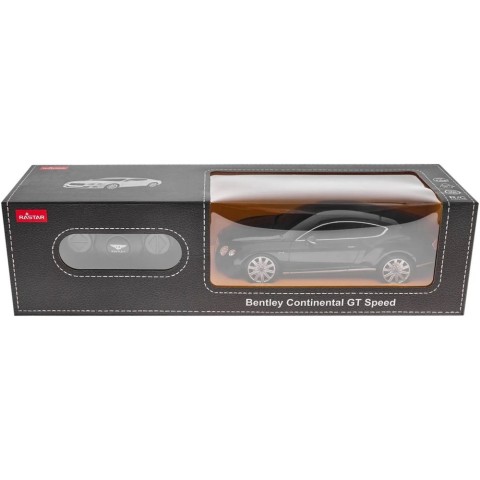 Машинка Rastar Bentley Continental GT Speed ​​1:24 Чорний