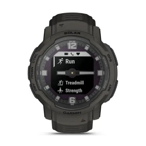 Смарт-годинник Garmin Instinct Crossover Solar графітовий