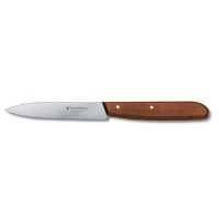 Нож кухонный Victorinox Wood 10,5 см, серрейтор, в блистере