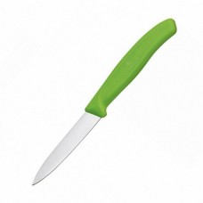 Кухонний ніж Victorinox SwissClassic Paring лезо 8см з зел. ручкою