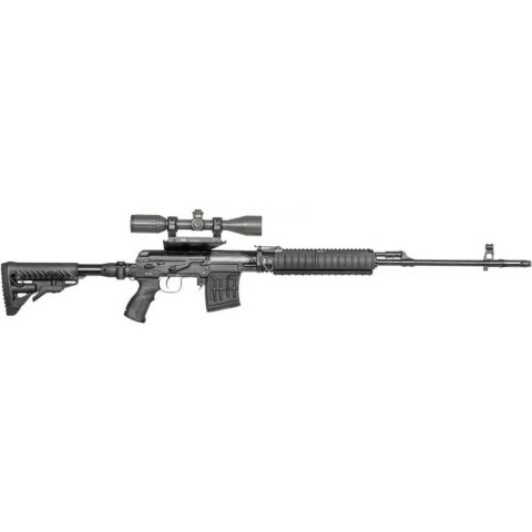 Приклад c адаптером приклада FAB Defense М4 для СВД