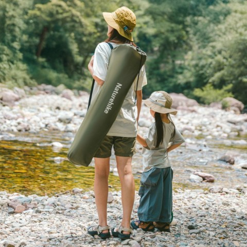 Крісло-шезлонг складане Naturehike CNK2550JJ023 Nightfall T05, сталь, хакі