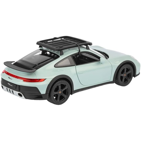 Машинка Rastar Porsche 911 Dakar Standard Version 1:14 Зеленый