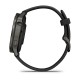 Смарт-годинник Garmin Venu 4 (41 мм) сланцевий з чорним силіконовим ремінцем