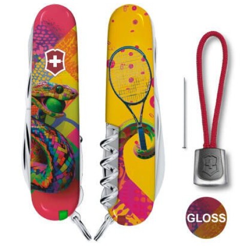 Ніж Victorinox Swiss Army Huntsman Zodiac Змія-тенісист