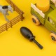 Ігровий набір OTAMANKO Веселий хутір (вантажівка і стайня з кіньми) різнокольоровий
