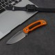 Ніж фіксований туристичний Ruike Hornet F815-J, (8.5 см) 14C28N / G10 помаранчевий