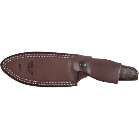 Нож Lionsteel Acha M390 Micarta Natural Brown