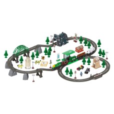 Игровой набор OTAMANKO Странствующий Экспресс 118 деталей Зеленый