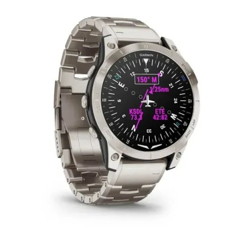 Смарт-часы Garmin D2 Mach 1 с титановым браслетом