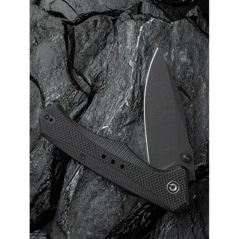 Ніж складаний туристичний Civivi Photonix, (9.4 см) 14C28N / G10 чорний