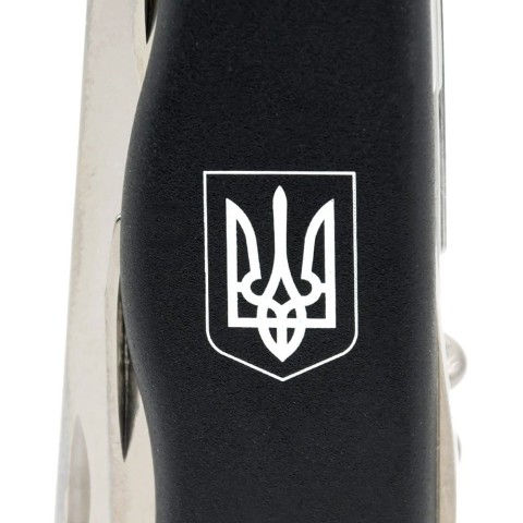 NOMAD UKRAINE  111мм/11функ/черн.мат /lock/штоп /Герб.бел.