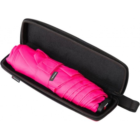 Парасоля Knirps X4U Neon Pink Мех/Складана/6спиць /D90x21см з EVA чохлом
