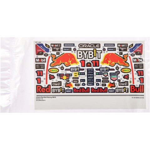 Машинка-конструктор Rastar Oracle Red Bull Racing RB19 1:16. Синій