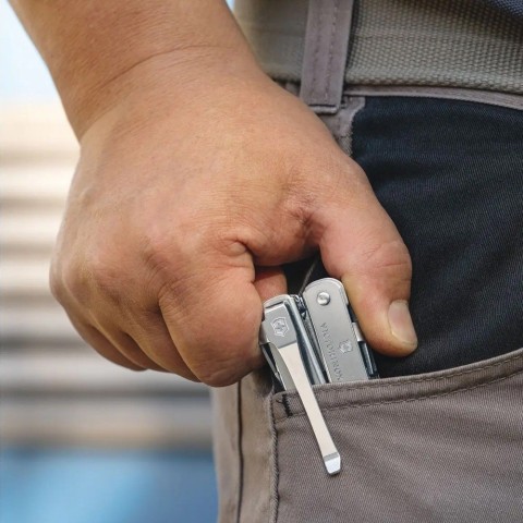 Мультитул Victorinox Swisstool Spirit MX Clip 105мм,24функ (блістер)