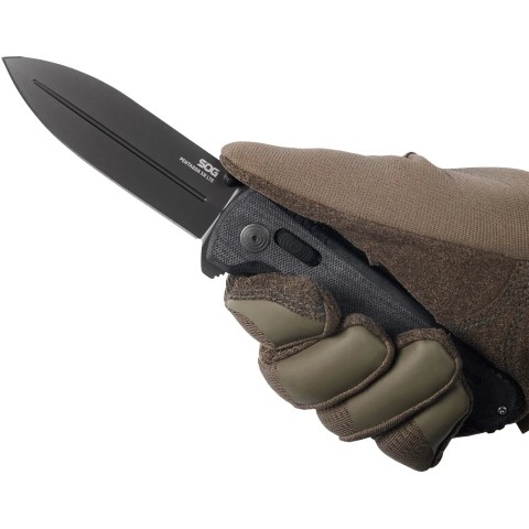 Нож SOG Pentagon XR LTE, ц:black
