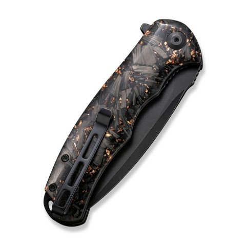 Ніж складаний туристичний Civivi Praxis, (9.5 см) 9Cr18MoV / Carbon Fiber & Resin