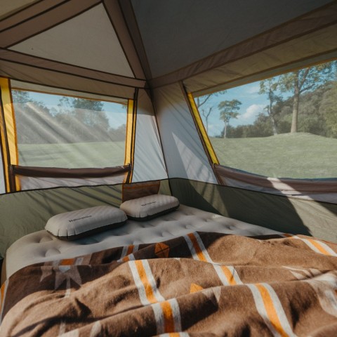 Намет чотиримісний Naturehike Cape Series 5.2 CNK2450WS037, сіро-коричневий