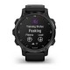Смарт-годинник Garmin Descent Mk2S карбоново-сірий DLC з чорним ремінцем