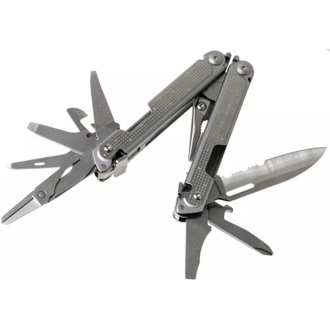 Мультитул Leatherman 832638 Free P2 Silver + чехол
