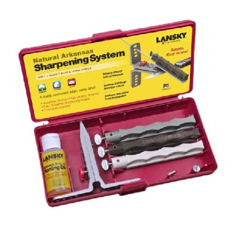 Точильна система Lansky Натуральний Arkansas