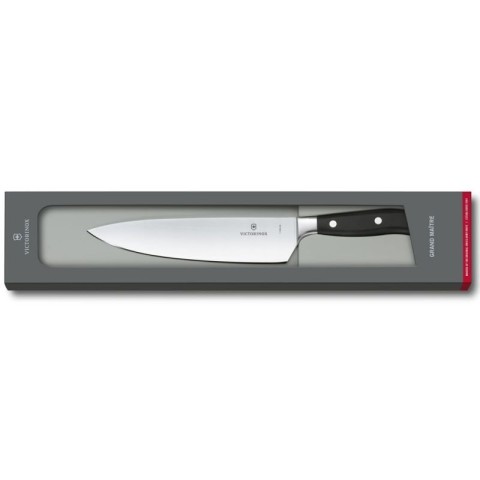 Кухонний ніж Victorinox Grand Maitre Chef's лезо 20см з чорн. ручкою у подар.упак.