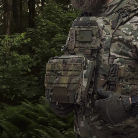 Адміністративний підсумок Ukrarmor PRO. Cordura 500D. Кріплення Molle Мультикам