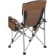 Стілець розкладаний Skif Outdoor Attache Чорний/Коричневий