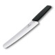 Нож кухонный для хлеба Victorinox Swiss Modern 22 cм, черный, блистер