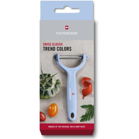 Овочечистка Victorinox Tomato and Kiwi блакит.