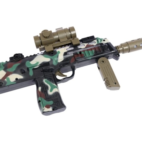 Автомат свето-звуковой ZIPP Toys Ловкий тигр Камуфляж