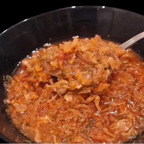 Сушеная еда Харчі Борщ густий насичений овочевий смак з соковитою куркою