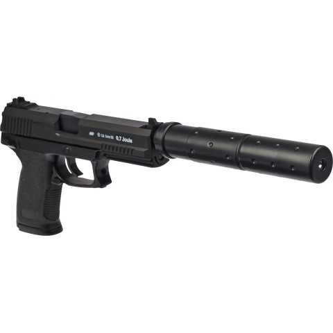 Пистолет страйкбольный ASG MK23 Gas 6 мм black